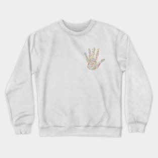 Anastasia hand Crewneck Sweatshirt